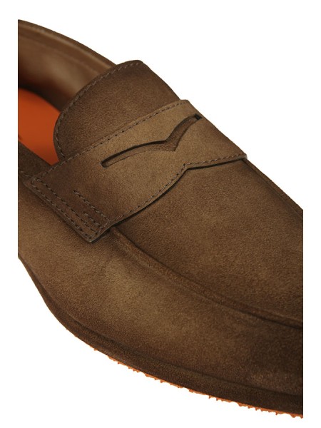 Mocassino Santoni Penny Carlo Driver Marrone